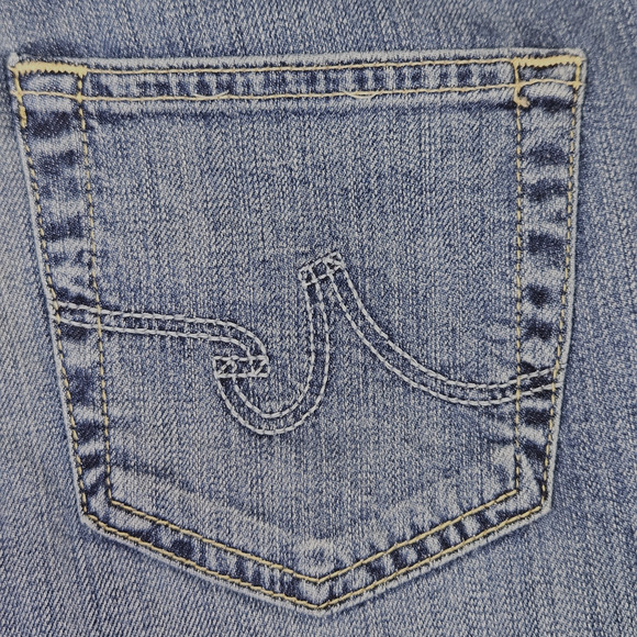 AG Adriano Goldschmied Farrah 70s Bell Bottom Jeans Women 28 Revolve Flare 28x34 - Picture 7 of 16